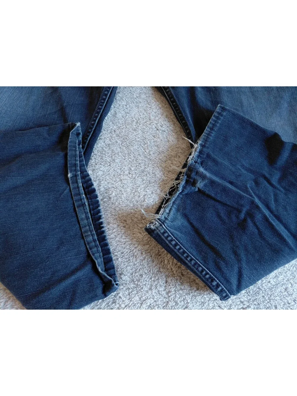 Levis 559 Jeans Mens 52x30 Blue Relaxed Fit Big & Tall Medium Wash